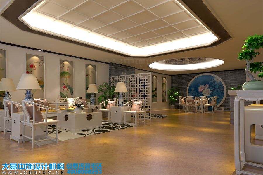 會(huì)所中式裝修