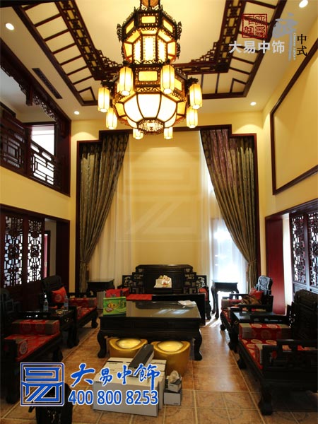 園景別墅中式裝修完工實拍 呈現最寫實傳統風