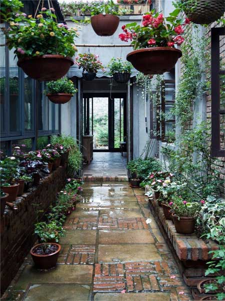 庭院民宿設計過道