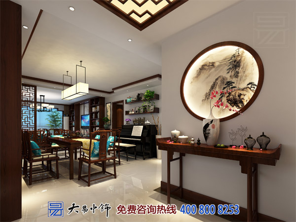 小戶型新中式住宅設計 大氣視覺中式裝修效果