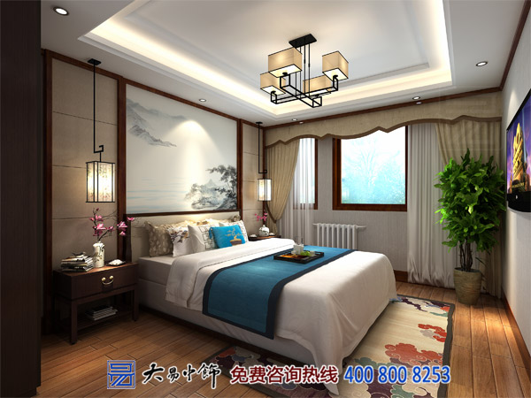 小戶型新中式住宅設計 大氣視覺中式裝修效果