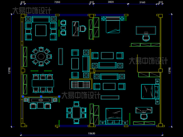 陜西西安紅木展廳中式裝修 古城墻下的傳統(tǒng)中式設(shè)計魅力