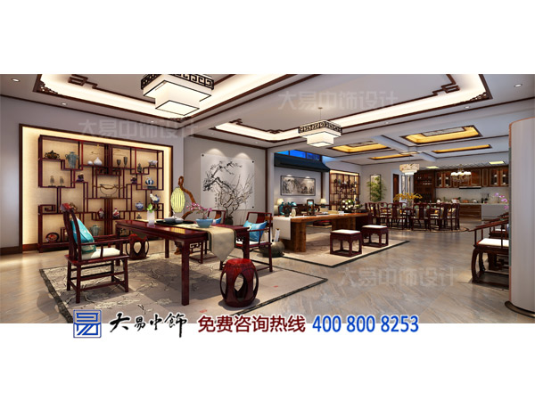 北京懷柔畫友會館中式裝修 雁棲湖畔的清雅名居