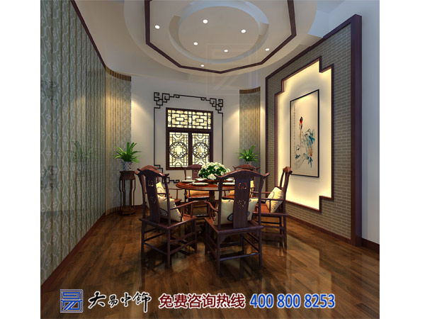 青海西寧中式酒樓設計 造禪意典雅就餐空間