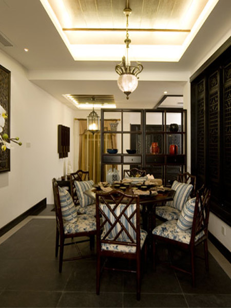 新中式風格裝修設計 淡雅含蓄現(xiàn)代裝修效果圖
