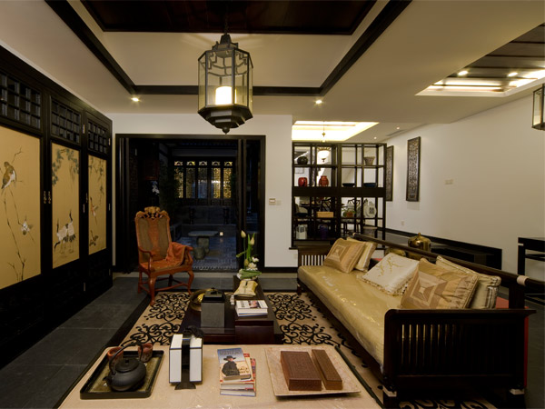 新中式風格裝修設計 淡雅含蓄現(xiàn)代裝修效果圖