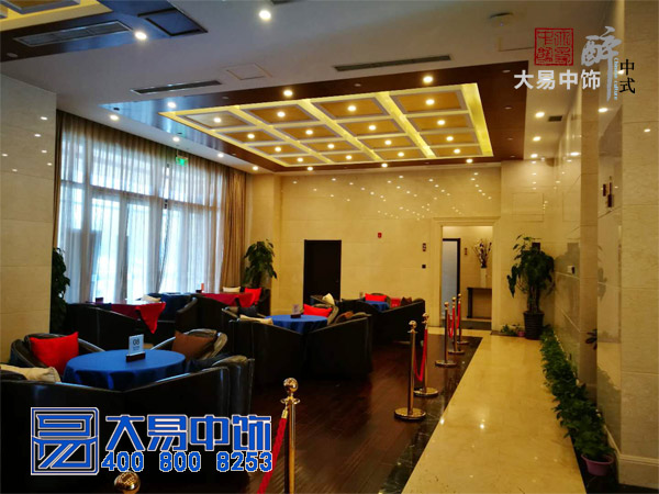 中式酒店裝修竣工現場 國際大酒店中式設計