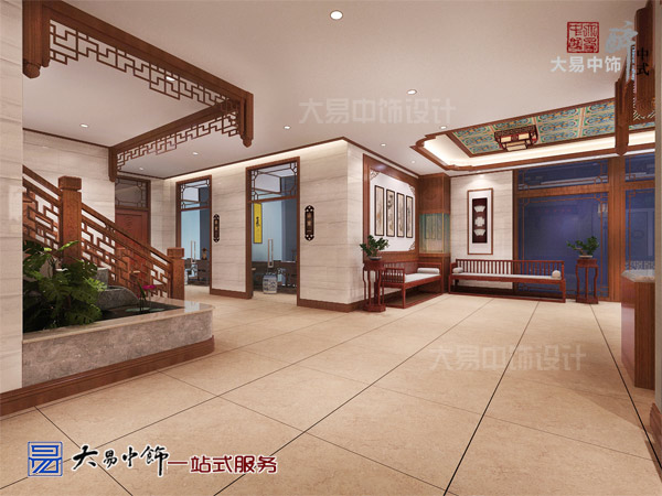 國醫(yī)館知藥堂裝修設(shè)計 渲染的傳統(tǒng)中醫(yī)文化