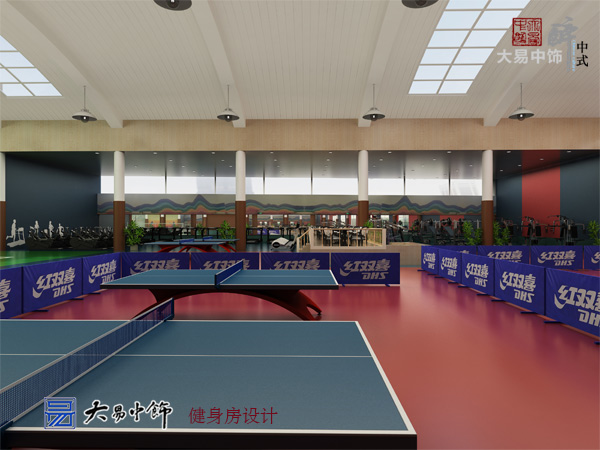 北京蘭帕國際酒店休閑娛樂區新中式風格裝修設計(二)