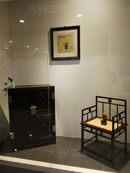 北京中式風(fēng)格紅木家具展廳裝修設(shè)計高貴大氣