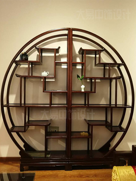 北京中式風(fēng)格紅木家具展廳裝修設(shè)計高貴大氣