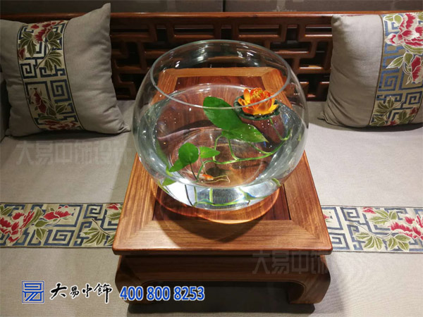 北京中式風(fēng)格紅木家具展廳裝修設(shè)計高貴大氣